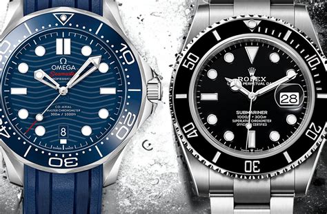 omega seamaster diver vs rolex submariner|rolex vs omega reddit.